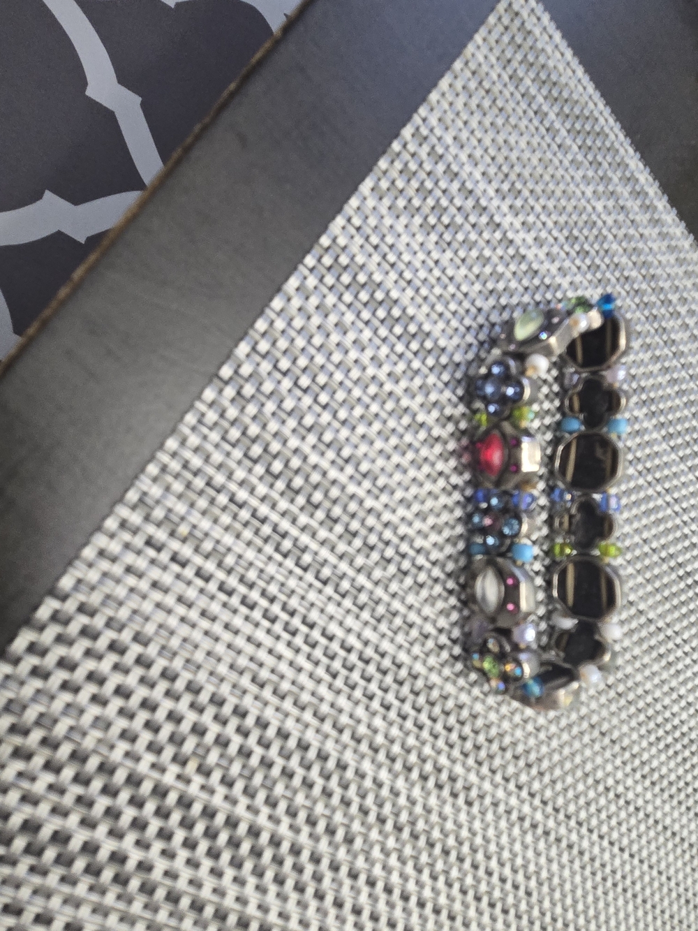 Multicolor Beaded Stretch Bracelet